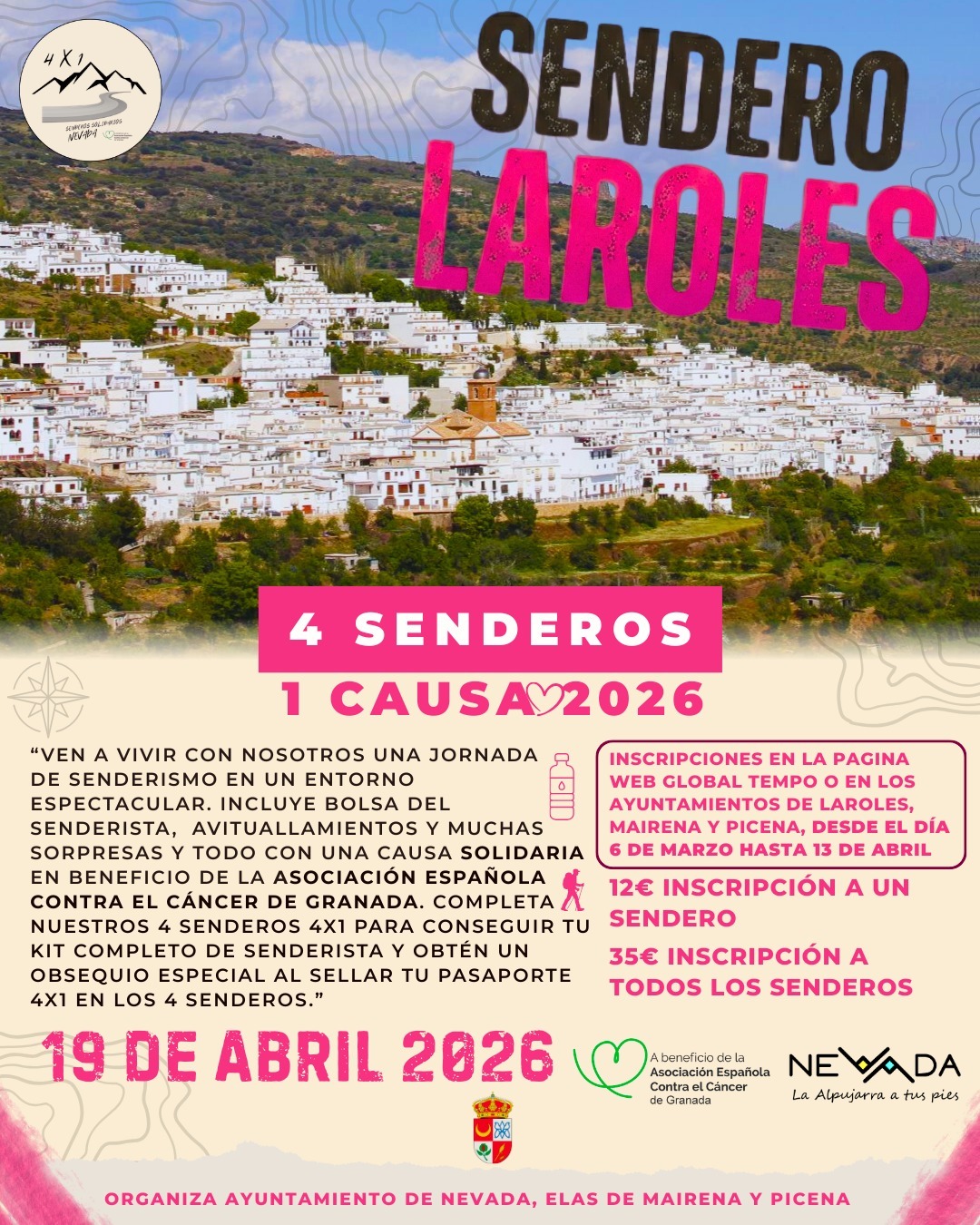 4 SENDEROS Y 1 CAUSA - JORNADA 1. SENDERO SOLIDARIO LAROLES